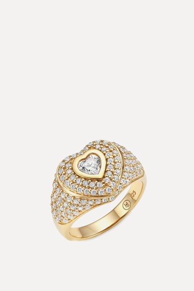 The Heart Of Gold Ring  from Heavenly London