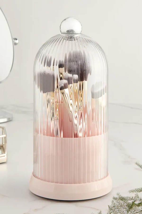 360° Rotating Makeup Brush Organiser from Next