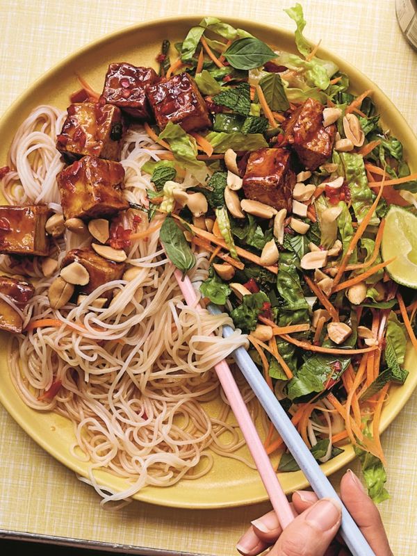 Vietnamese Sticky Tofu Bun Cha