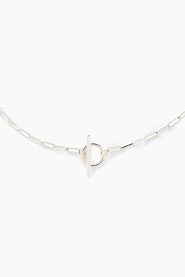 Silver Love Link Necklace Sterling Silver from Otiumberg