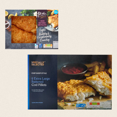 Chip Shop Style Extra Large Cod Fillets from Specially Selected