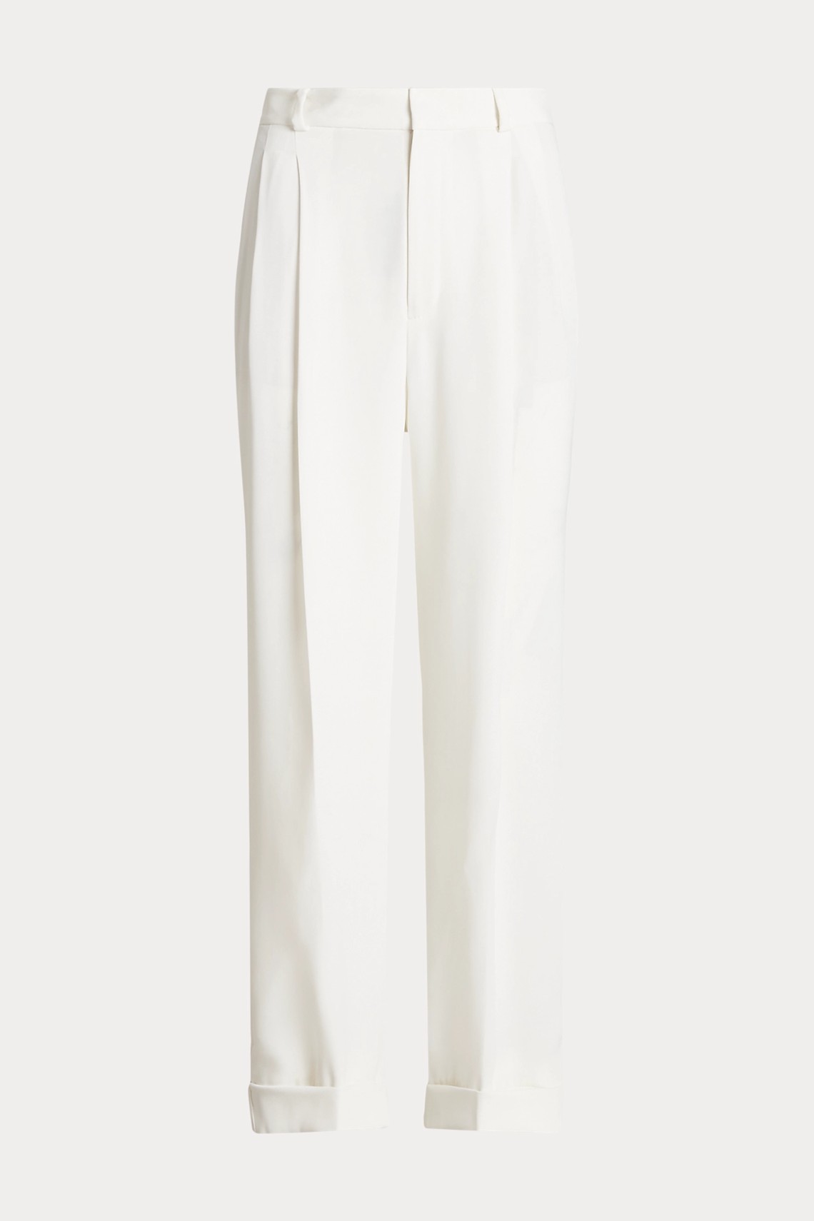 Pleated Straight-Leg Trousers from Polo Ralph Lauren