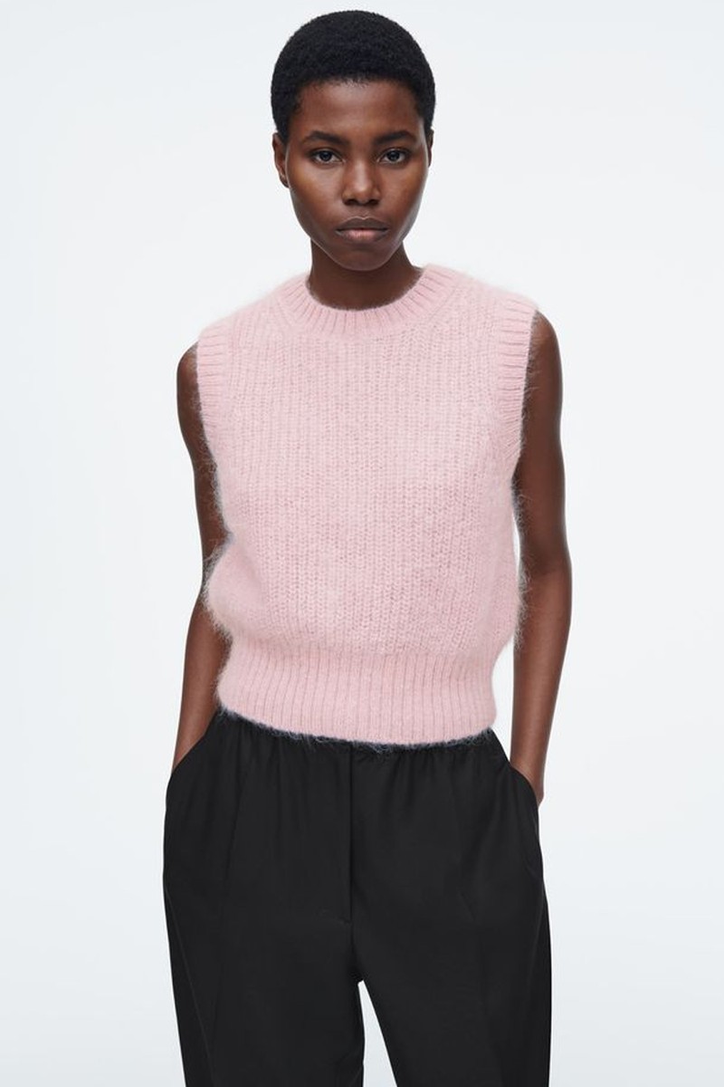 Mohair Knit Vest from COS