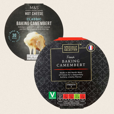 Baking Camembert from Specially Selected