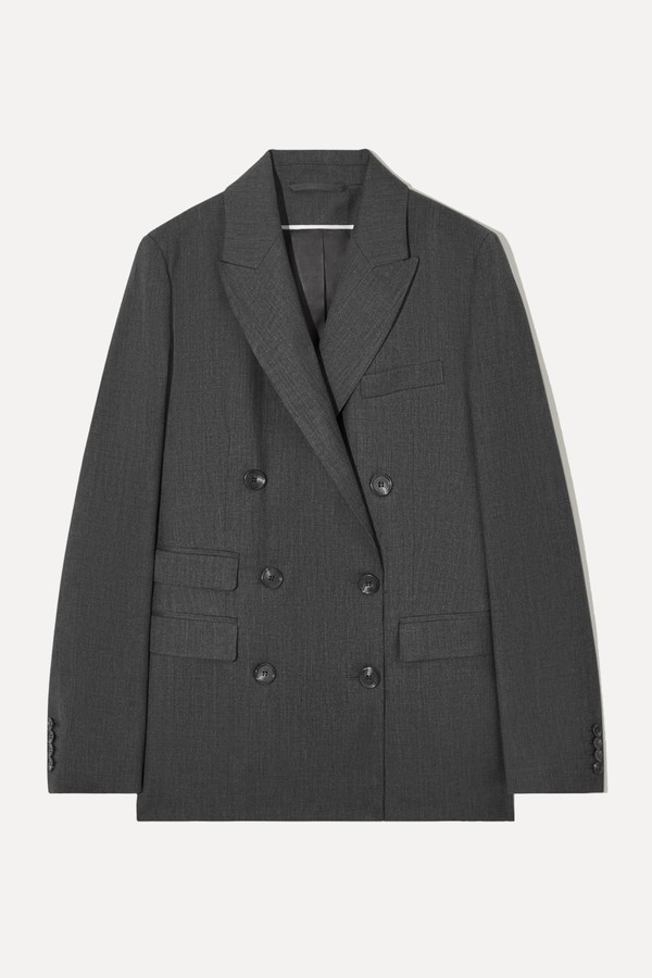 Double-Breasted Wool Blazer from COS
