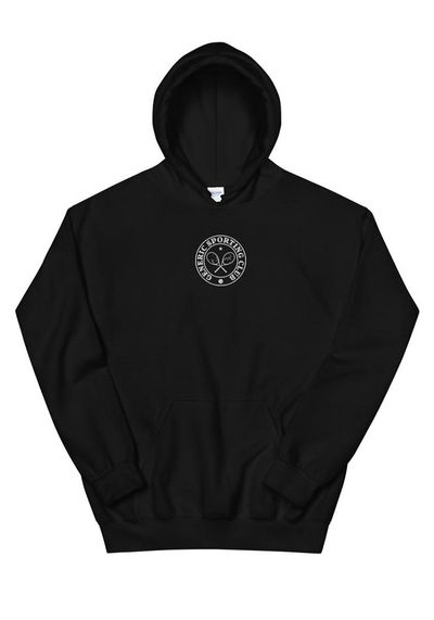 Club Hoody White Embroidery