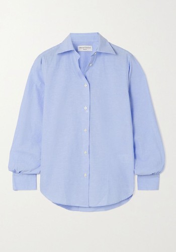 Ella Cotton & Linen-Blend Shirt from Officine Générale