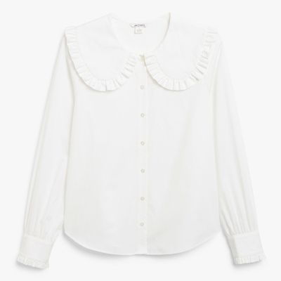 Big Collar Blouse from Monki