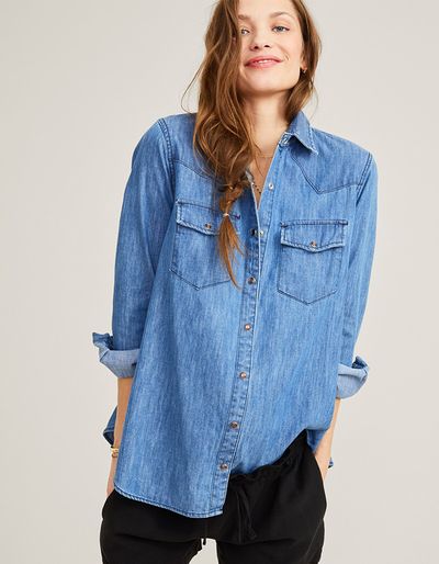 The Mama Denim Shirt from Hatch