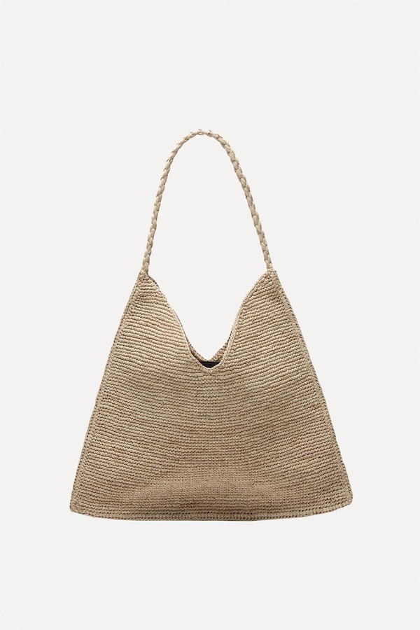 Raffia Tote Bag from MASSIMO DUTTI