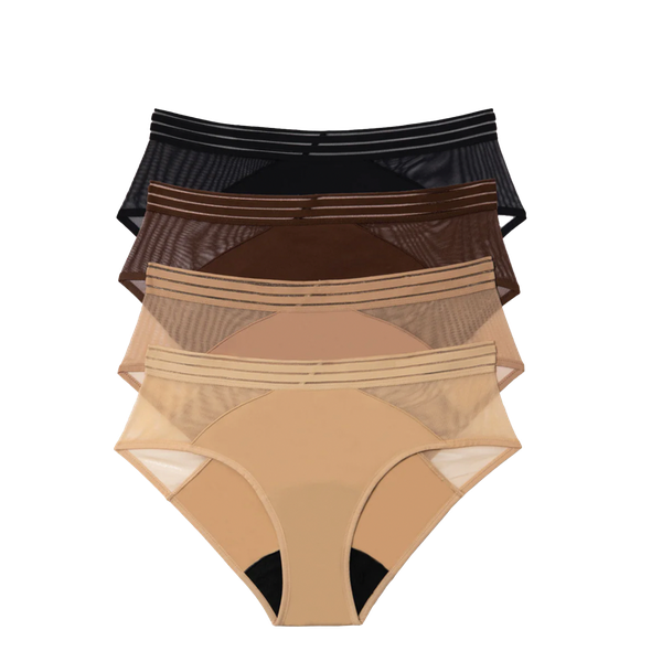 Leakproof Mesh Hipster from Saalt