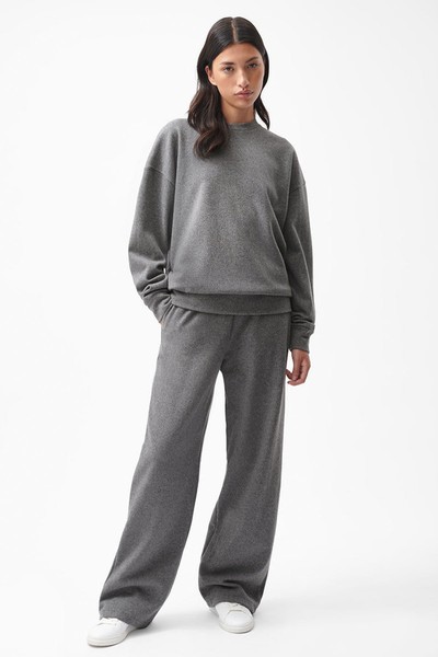 Wool Jersey Wide-Leg Track Pants from Pangaia