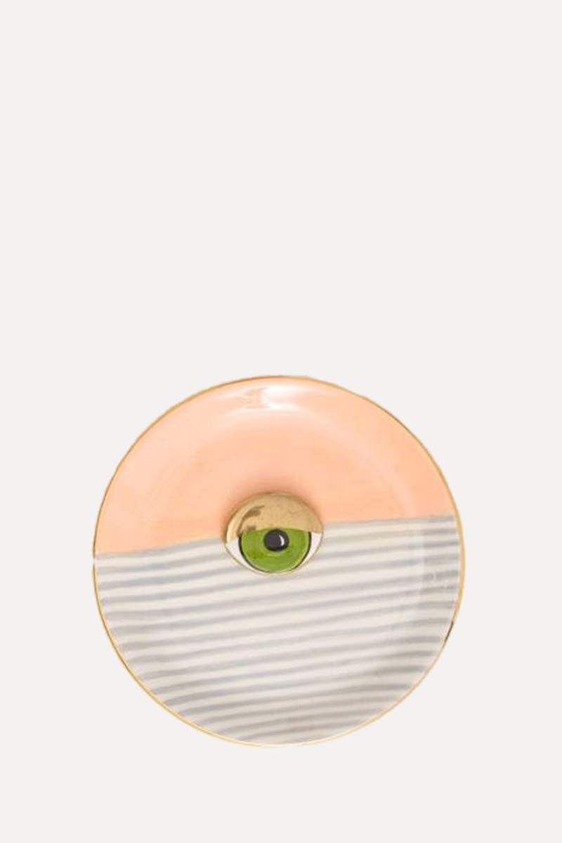 Alice Evil Eye Plates from Marilyn Joys