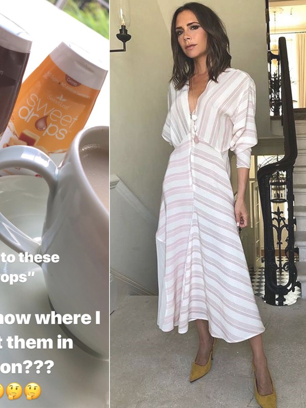 The Calorie-Free Sugar Substitute Victoria Beckham Swears By