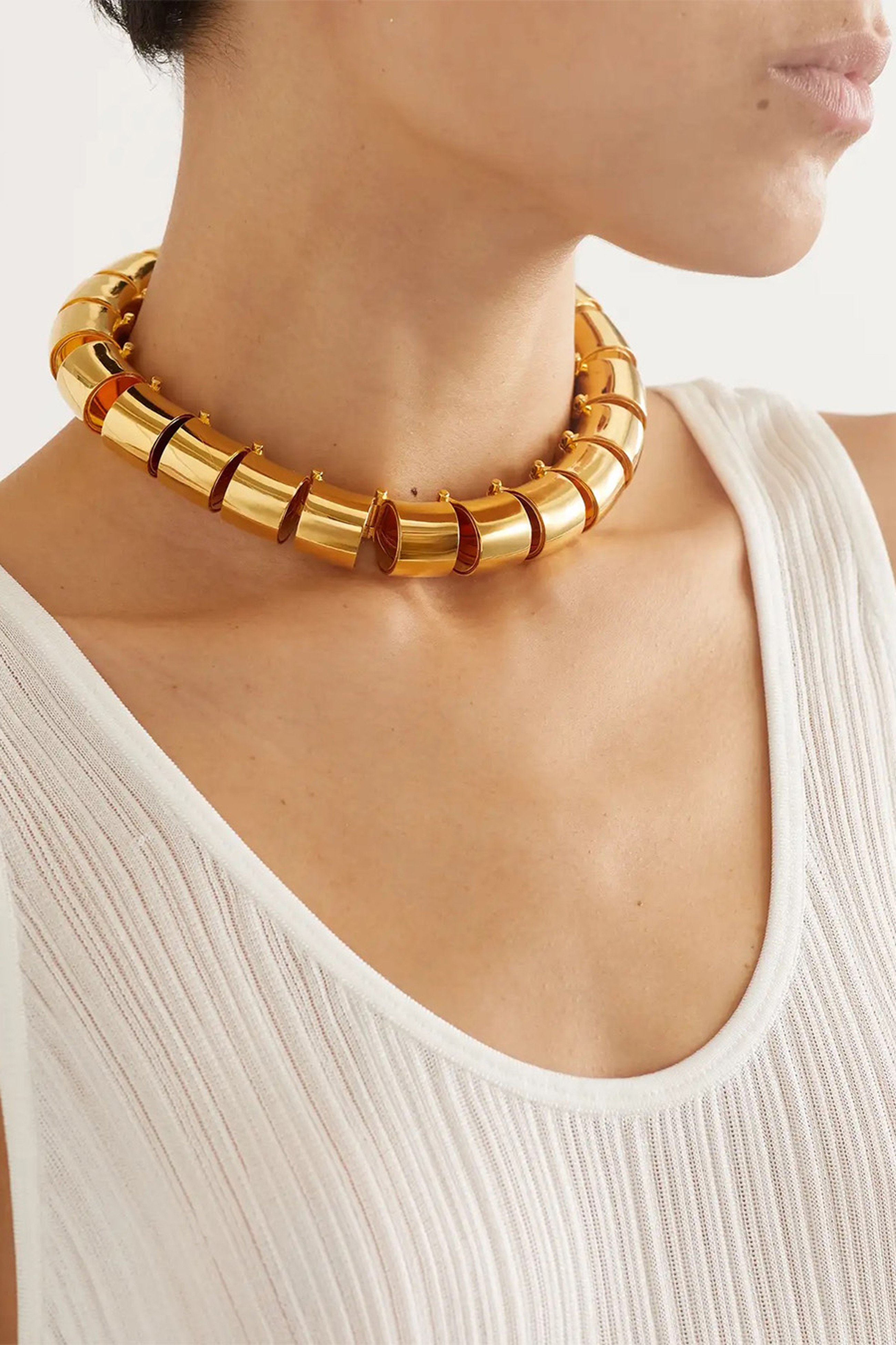 Gold-Tone Choker from Alaïa