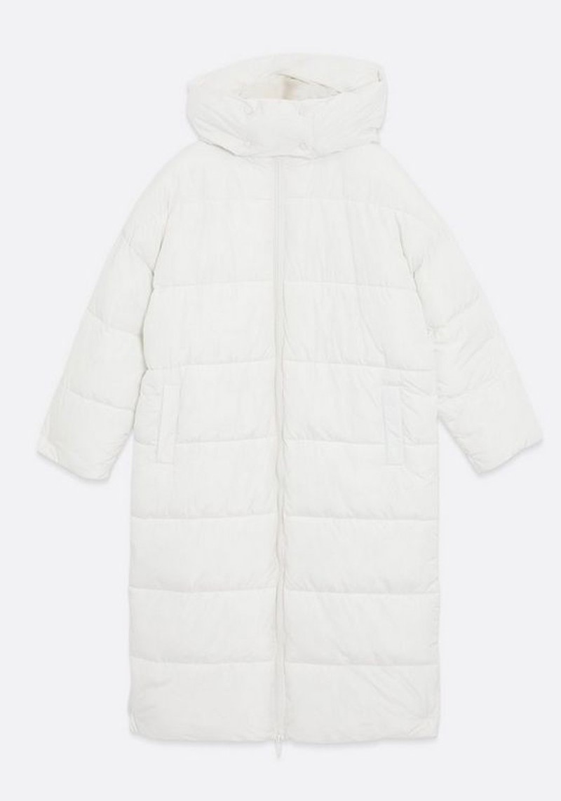 Marshmallow Off White Long Puffer Jacket