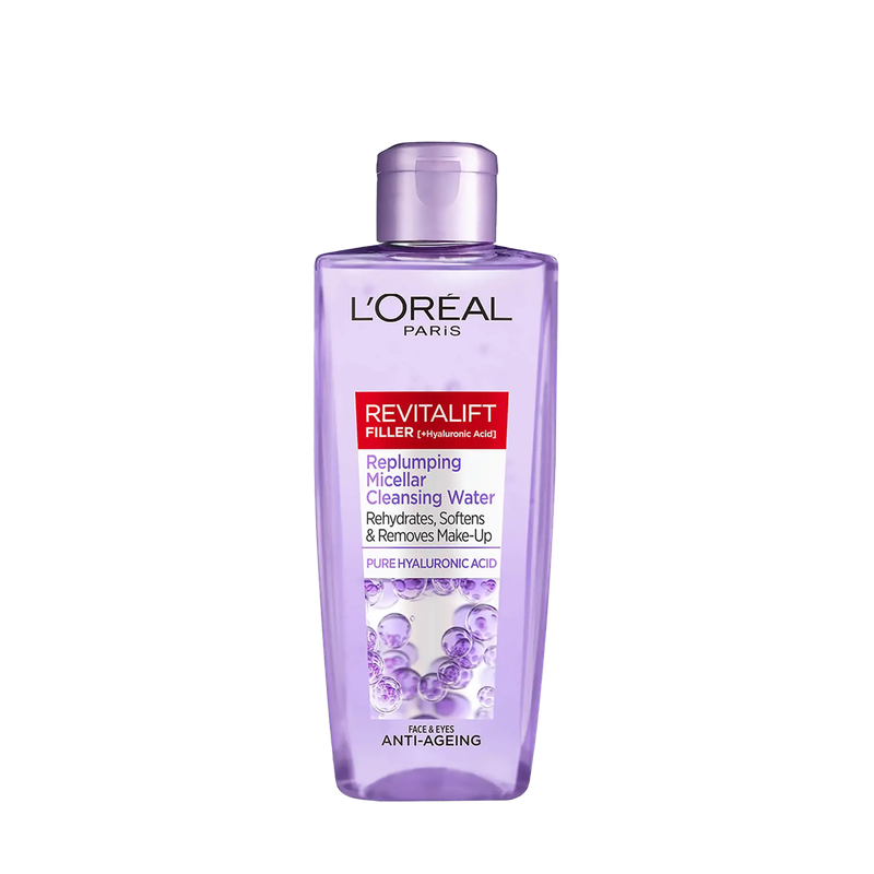 Revitalift Filler [+ Hyaluronic Acid] Cleansing Micellar Water from L'Oreal Paris