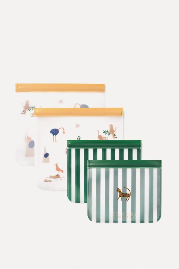 Rebus Reusable Food Bags 4-Pack from Liewood