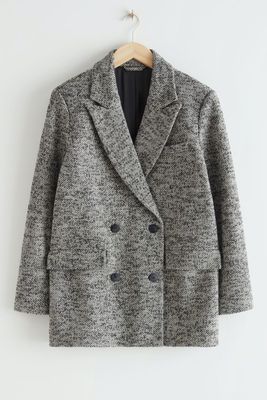 Relaxed Double Breasted Jacket from & Other Stories