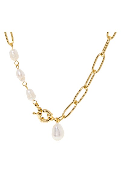 18ct Gold Plated Link Necklace