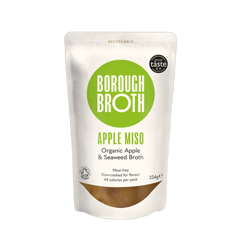 Organic Apple, Miso & Seaweed Broth from Borough Broth