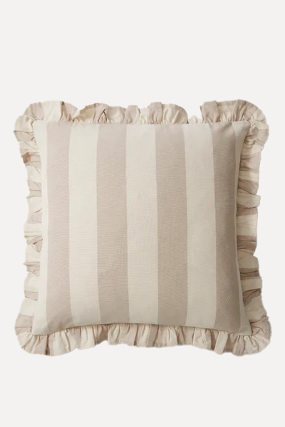 Linford Wide Stripe Square Cushion from Dunelm