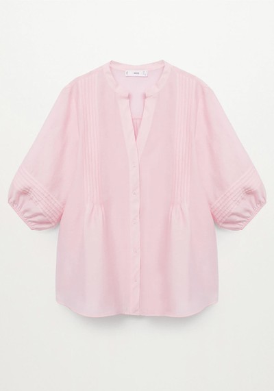 Pleated Details Blouse