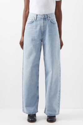 Low Rise Baggy Organic-Denim Jeans from Agolde