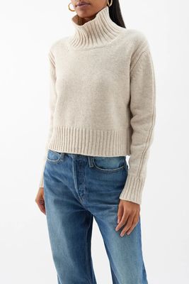 Fintra Lambswool High-Neck Sweater from &Daughter 