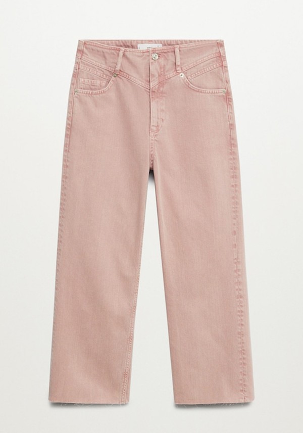 Crop Wideleg Jeans from Mango