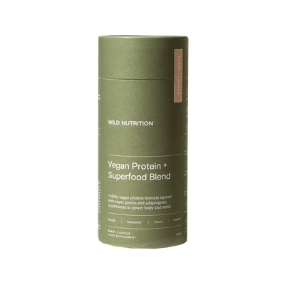 Vegan Protein + Superfood Blend from Wild Nutrition