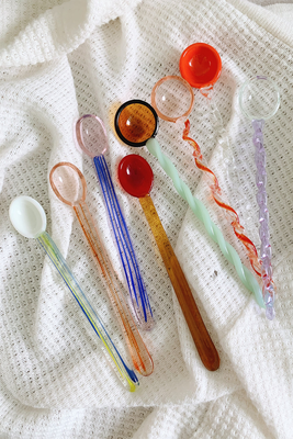 Handmade Glass Lollipop Spoon  from Fox of AllTrades SG