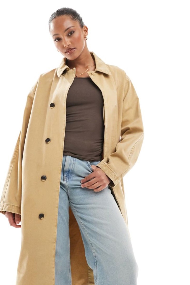 Denim Car Coat from ASOS DESIGN