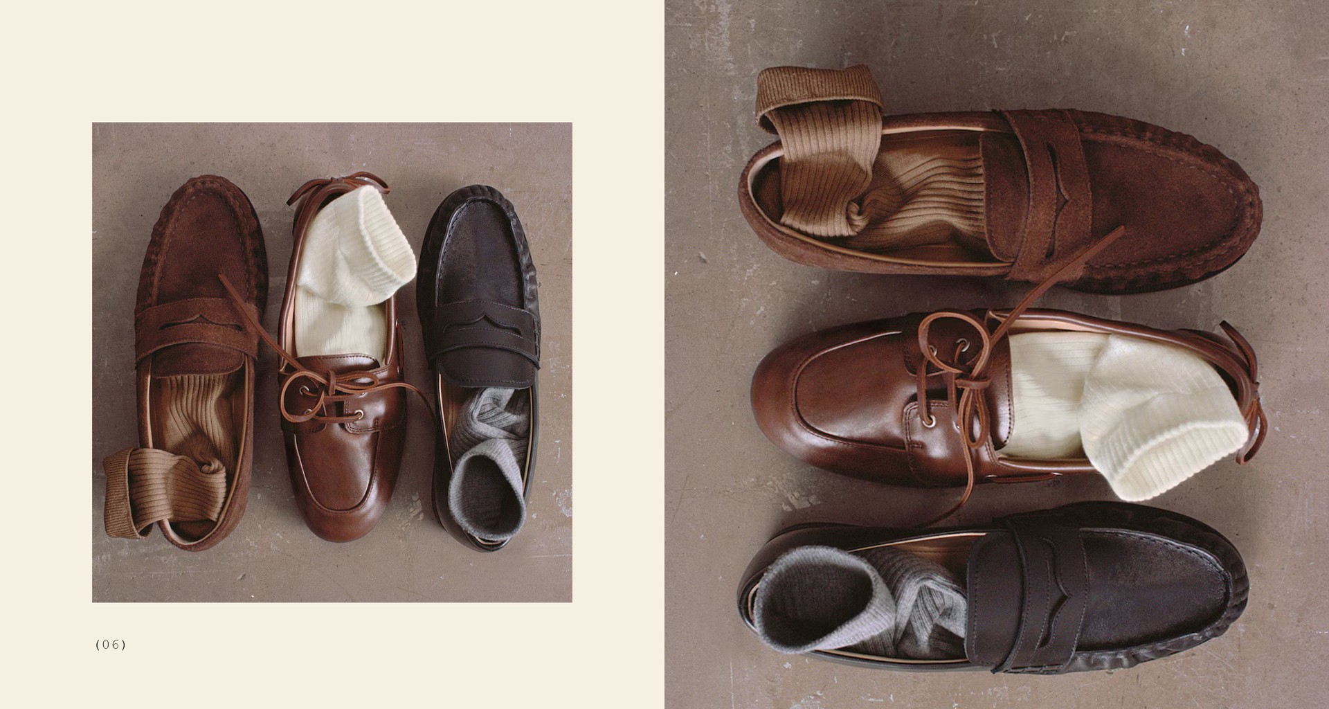 Leather Boat Shoes from & Other Stories