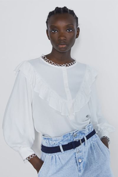 Frilly Shirt from Zara