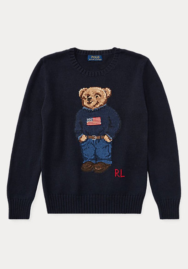Polo Bear Cotton Jumper