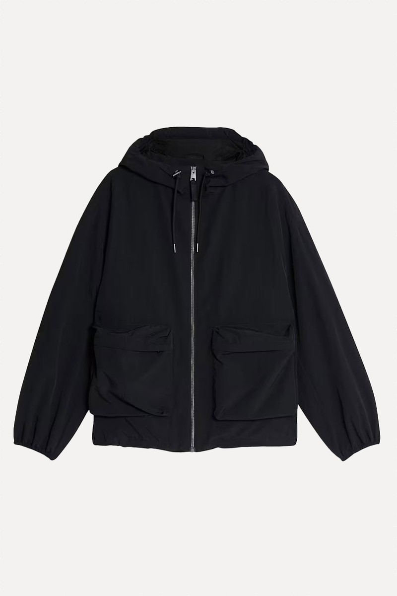 Lightweight Hooded Rain Jacket from Marks & Spencer