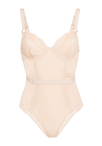 Bea Treasuring Stretch-Mesh Underwired Bodysuit from Stella McCartney