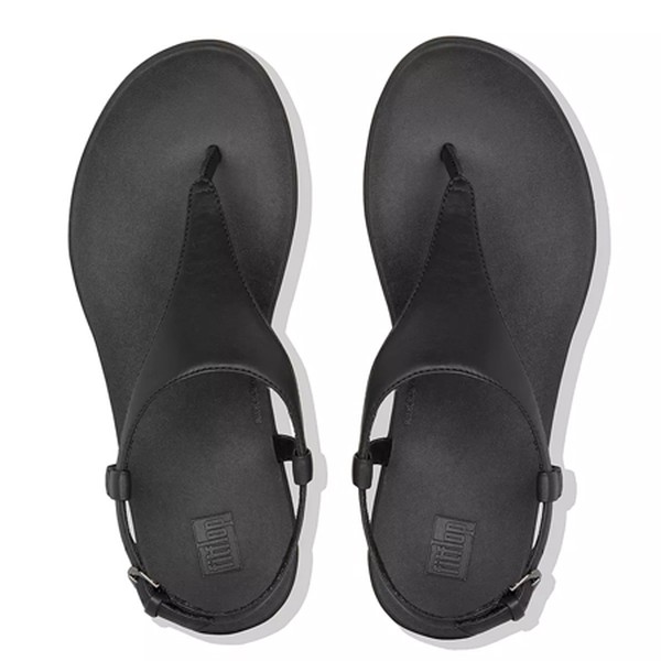 Leather Back-Strap Sandals