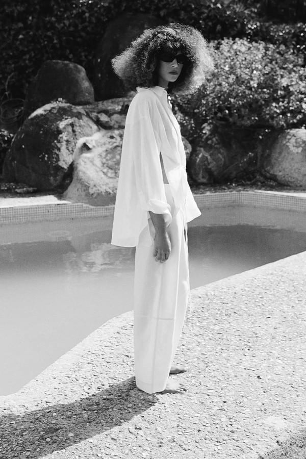 Linen Balloon Trousers from Mango