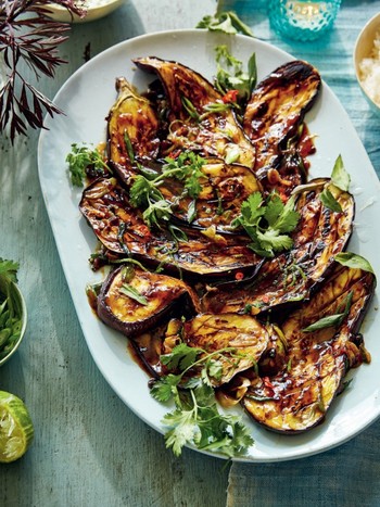 Black Bean Aubergines