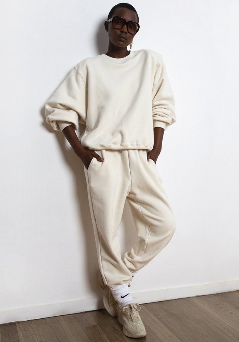 Vanessa Sweatpants In Vanilla from Frankie Shop