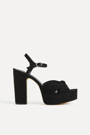 Knot Detail Platform Sandals from H&M