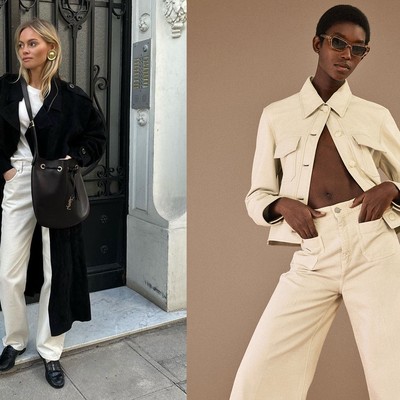 The Round Up: Cream Jeans