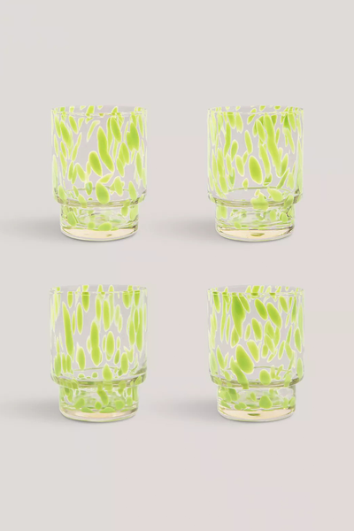 Set Of 4 Klevering Tort Glasses from Klevering