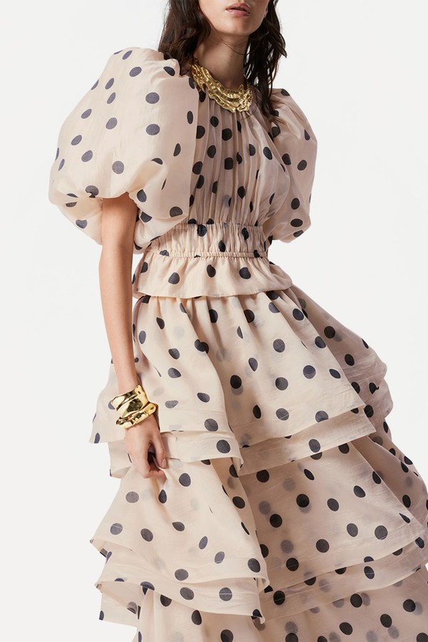 Ruched Balloon-Sleeve Blouse from & Other Stories