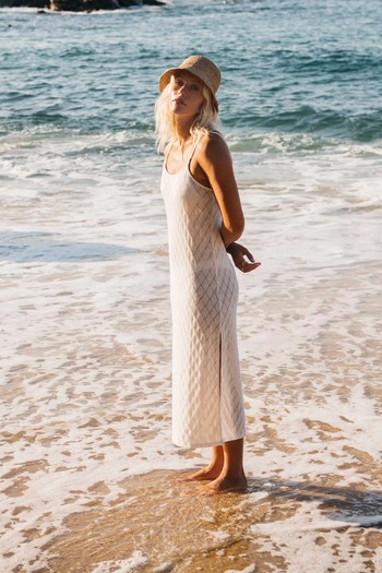 Day Dream Knitted Midi Slip Beach Dress, £21 (was £60) | Billabong