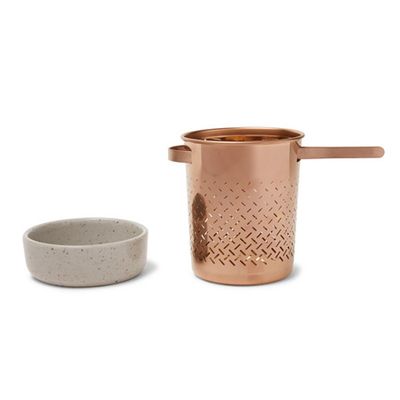 Weaver Copper-Tone Tea Infuser from Toast Living