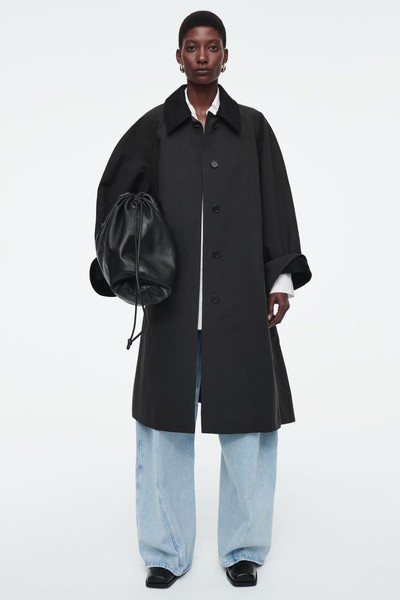 Wool-Trimmed Car Coat from COS