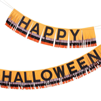 Halloween Fringe Garland from Meri Meri